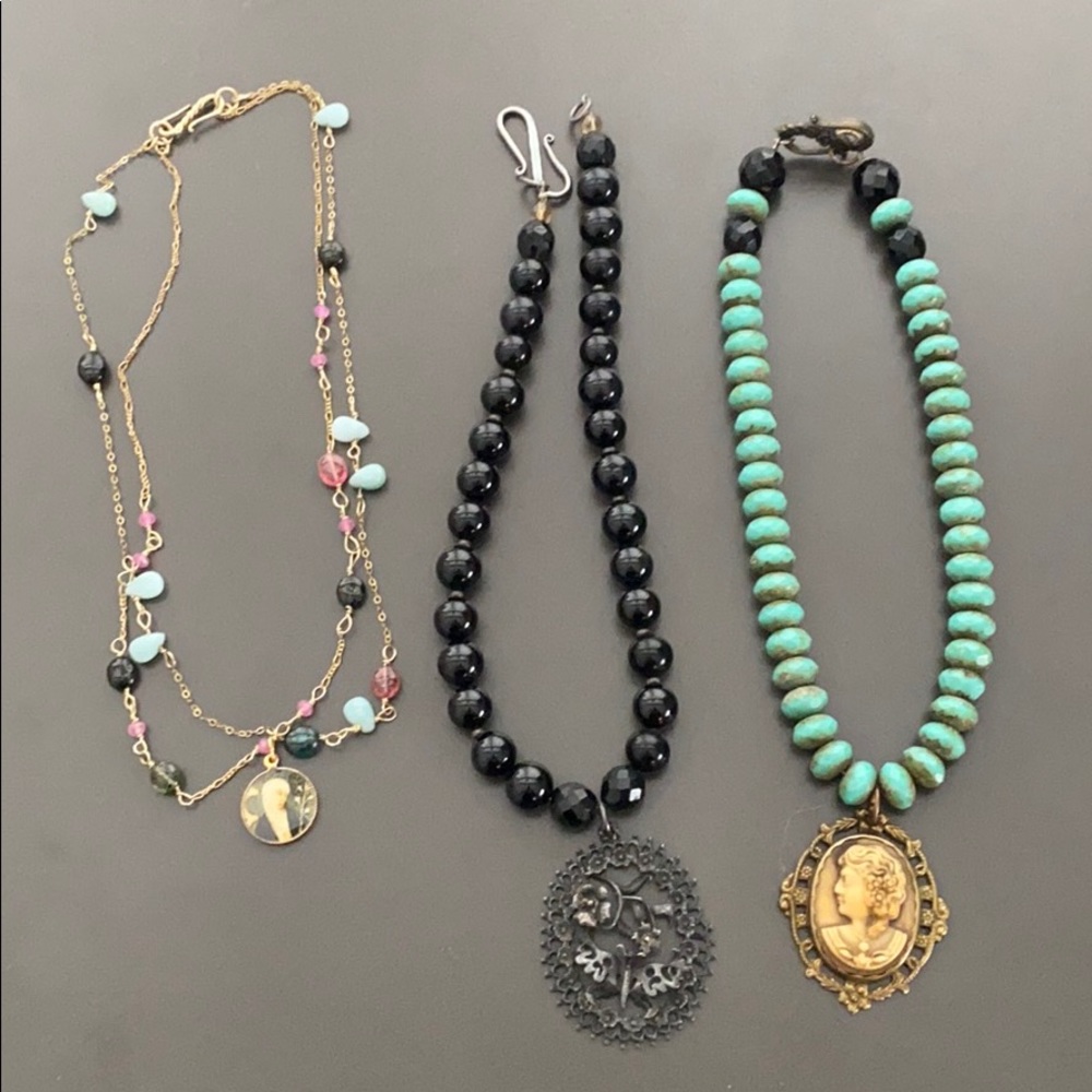 Vintage beaded necklaces